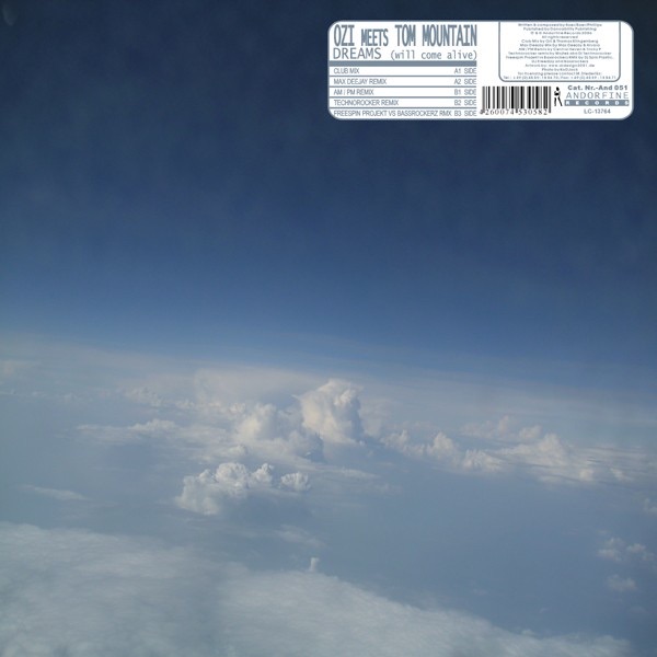 Dreams (Will Come Alive) by Ozi & Tom Mountain album cover