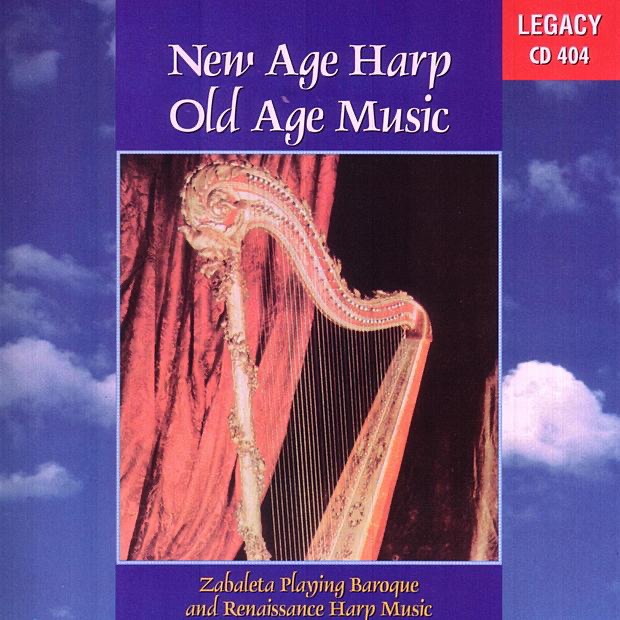 New Age Harp - Old Age Music by Nicanor Zabaleta album cover