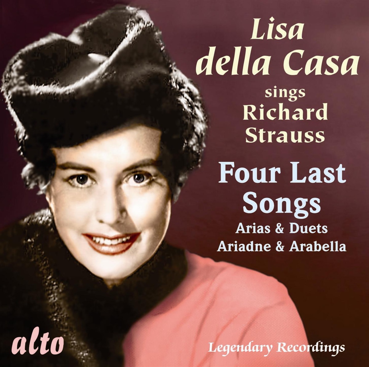 Lisa Della Casa sings Richard Strauss by Lisa Della Casa & Richard Strauss album cover