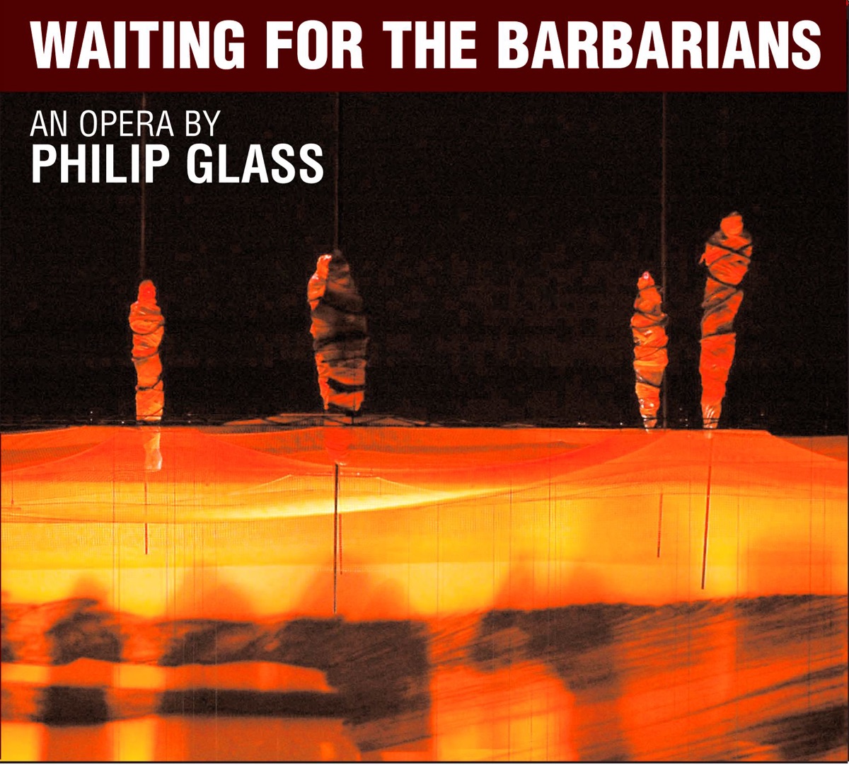 Philip Glass: Waiting for the Barbarians by Dennis Russell Davies, Erfurt Theatre Orchestra & Richard Salter album cover