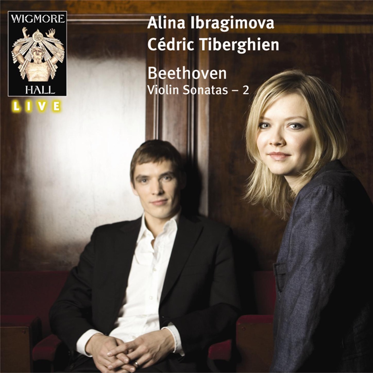 Beethoven: Violin Sonatas 2, 5 & 10 by Alina Ibragimova & Cédric Tiberghien album cover