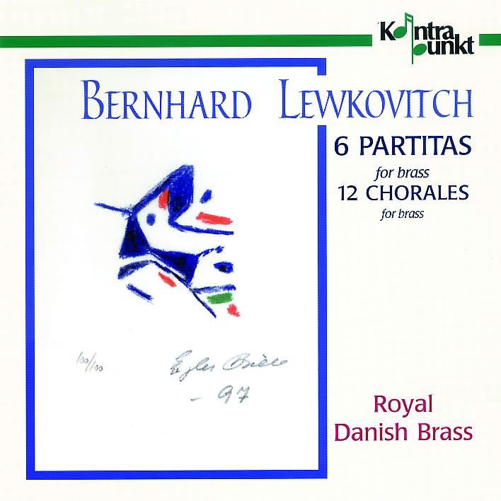 Lewkovitch: 6 Partitas for Brass, 12 Chorales for Brass by Royal Danish Brass album cover