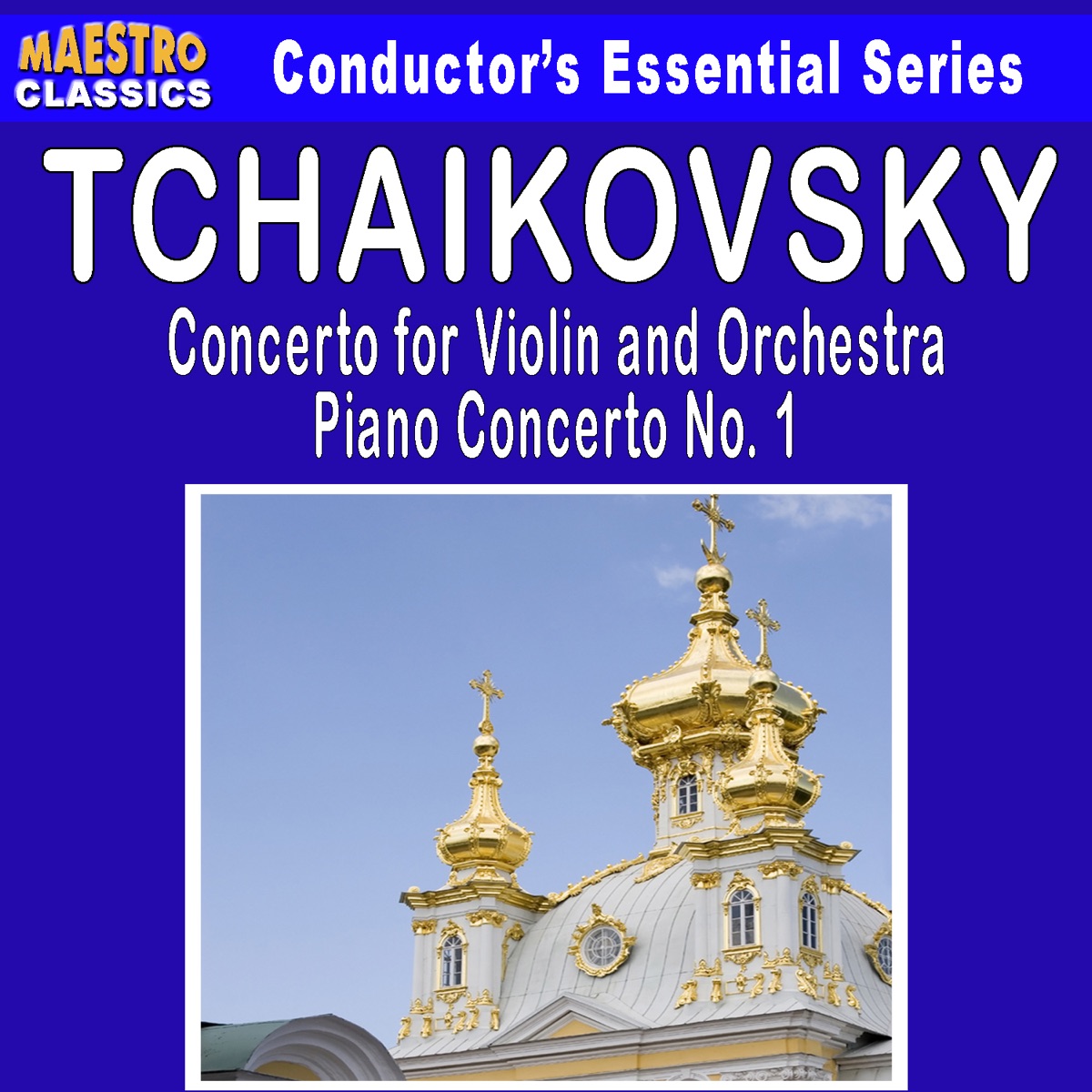 Tchaikovsky: Violin Concerto in D Major - Piano Concerto No. 1 (feat. Ralph Holmes & Hans Lang) by Nuremberg Symphony Orchestra, North German Philharmonic Orchestra, Othmar Mága & Albert Lizzio album cover
