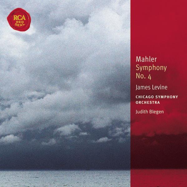 Mahler: Symphony No. 4 by James Levine, Chicago Symphony Orchestra & Judith Blegen album cover