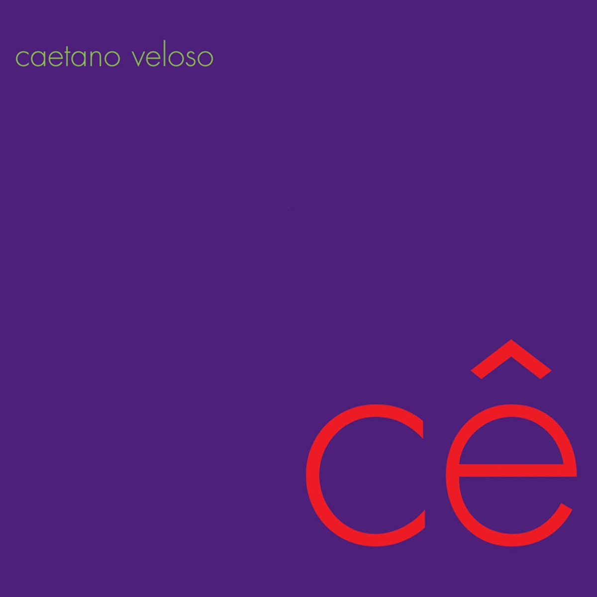 Cê by Caetano Veloso album cover