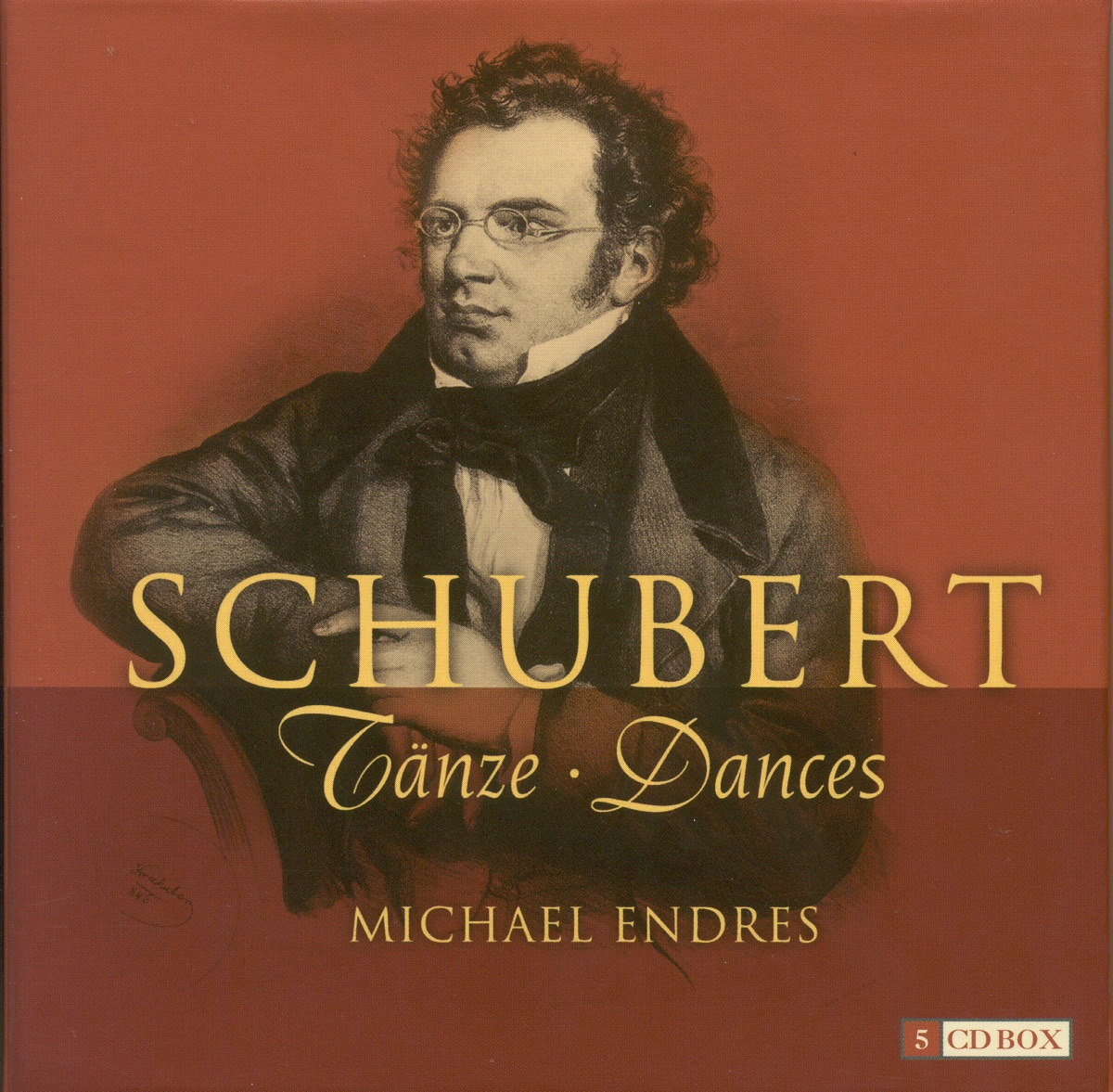 Schubert: Dances for Piano by Michael Endres album cover