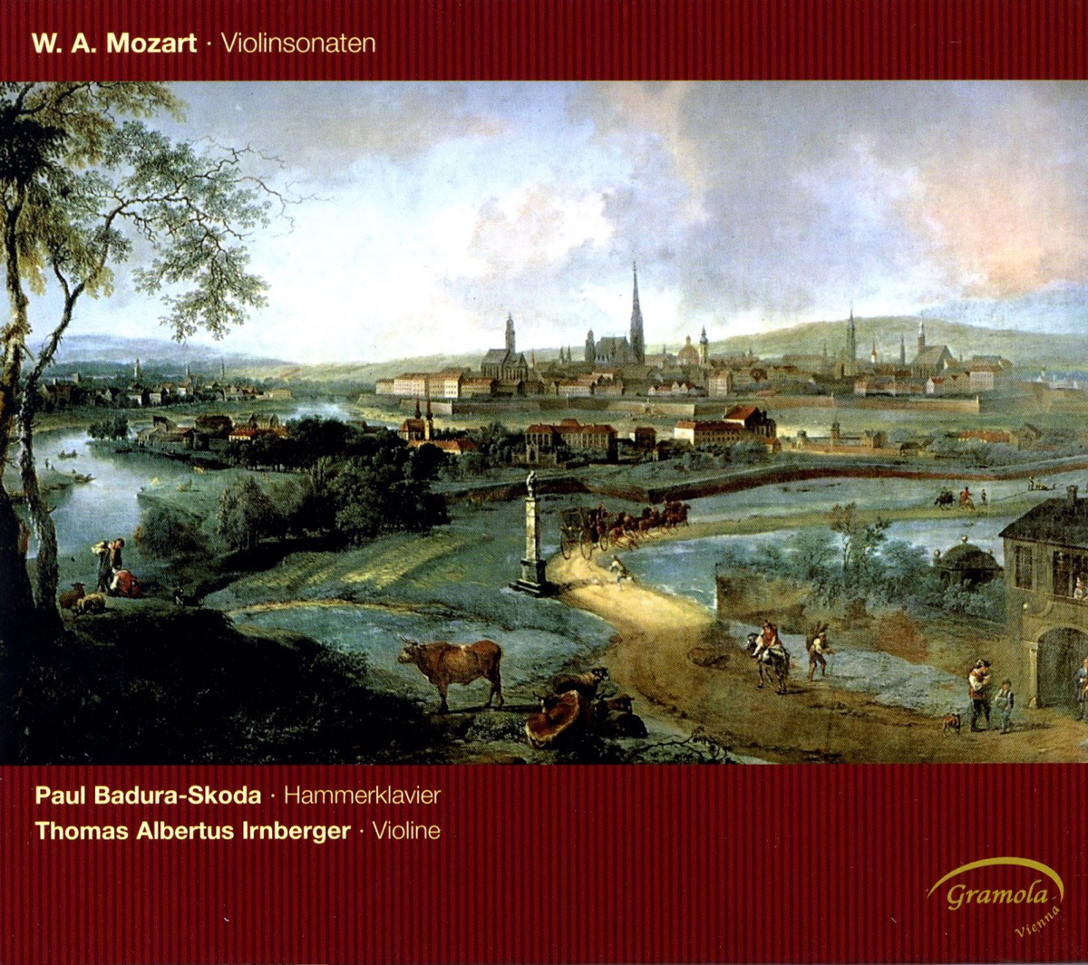 Mozart: Violin Sonatas by Thomas Albertus Irnberger & Paul Badura-Skoda album cover