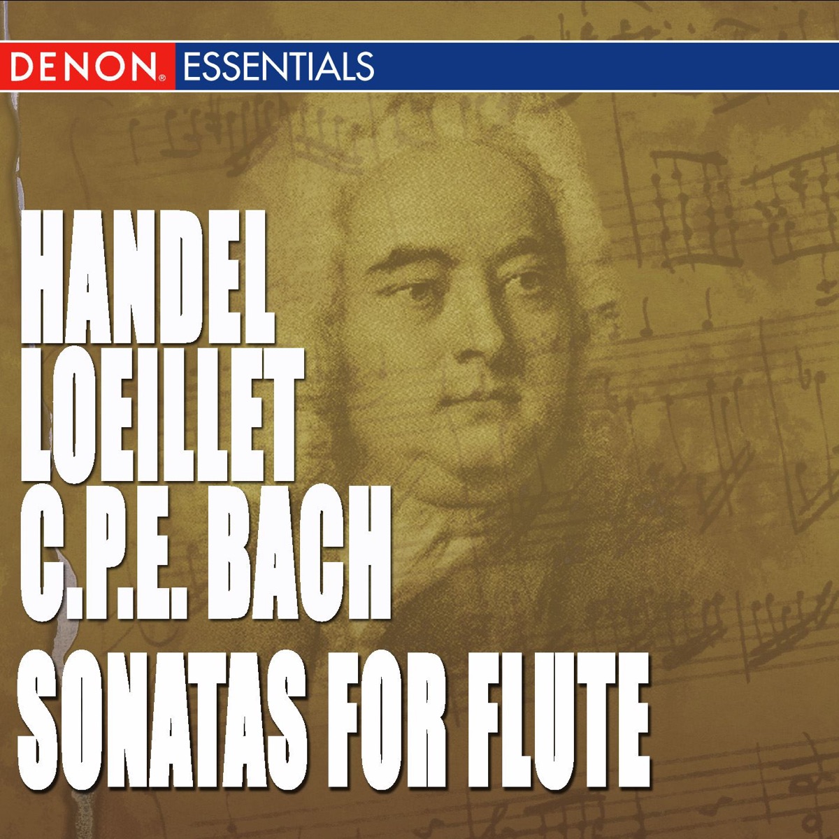 Loeillet, Handel & C.P.E. Bach: Flute Sonatas & Trio Sonatas by I Musici dal Medico & Karl Stangenberg album cover