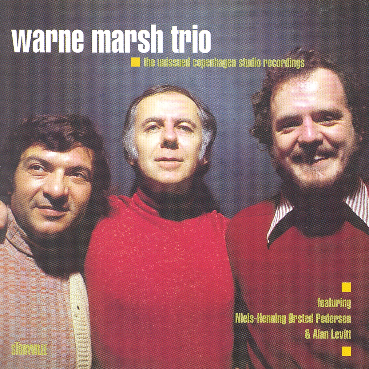 The Unissued Copenhagen Studio Recordings by Warne Marsh album cover