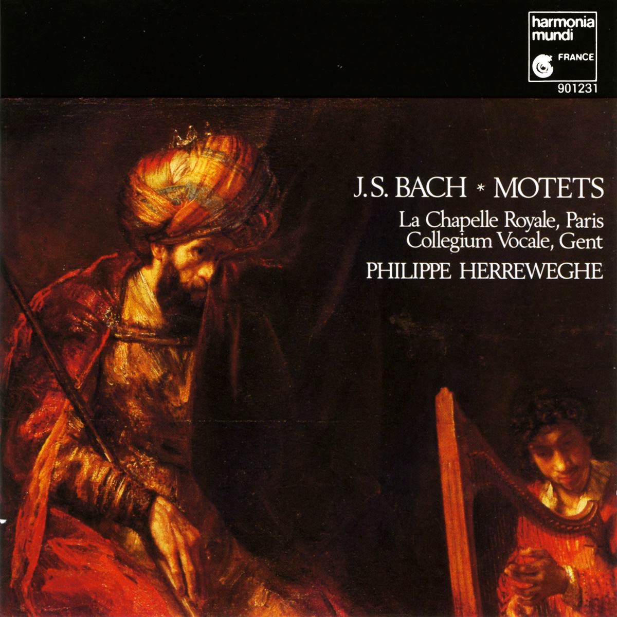 Bach: Motets by Collegium Vocale Gent, La Chapelle Royale & Philippe Herreweghe album cover