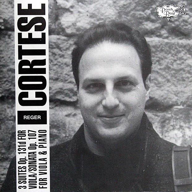 Reger: Three Suites for Viola Solo - Sonata for Viola and Piano by Paul Cortese & Àngel Soler album cover