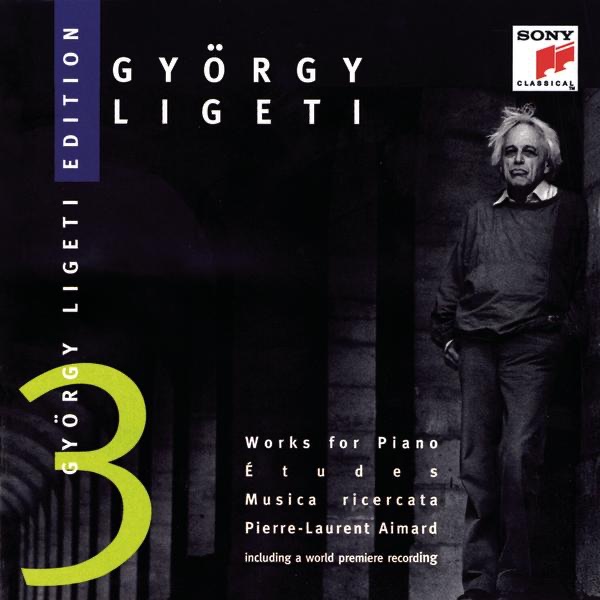 Ligeti: Études, Música Ricercata by Pierre-Laurent Aimard album cover