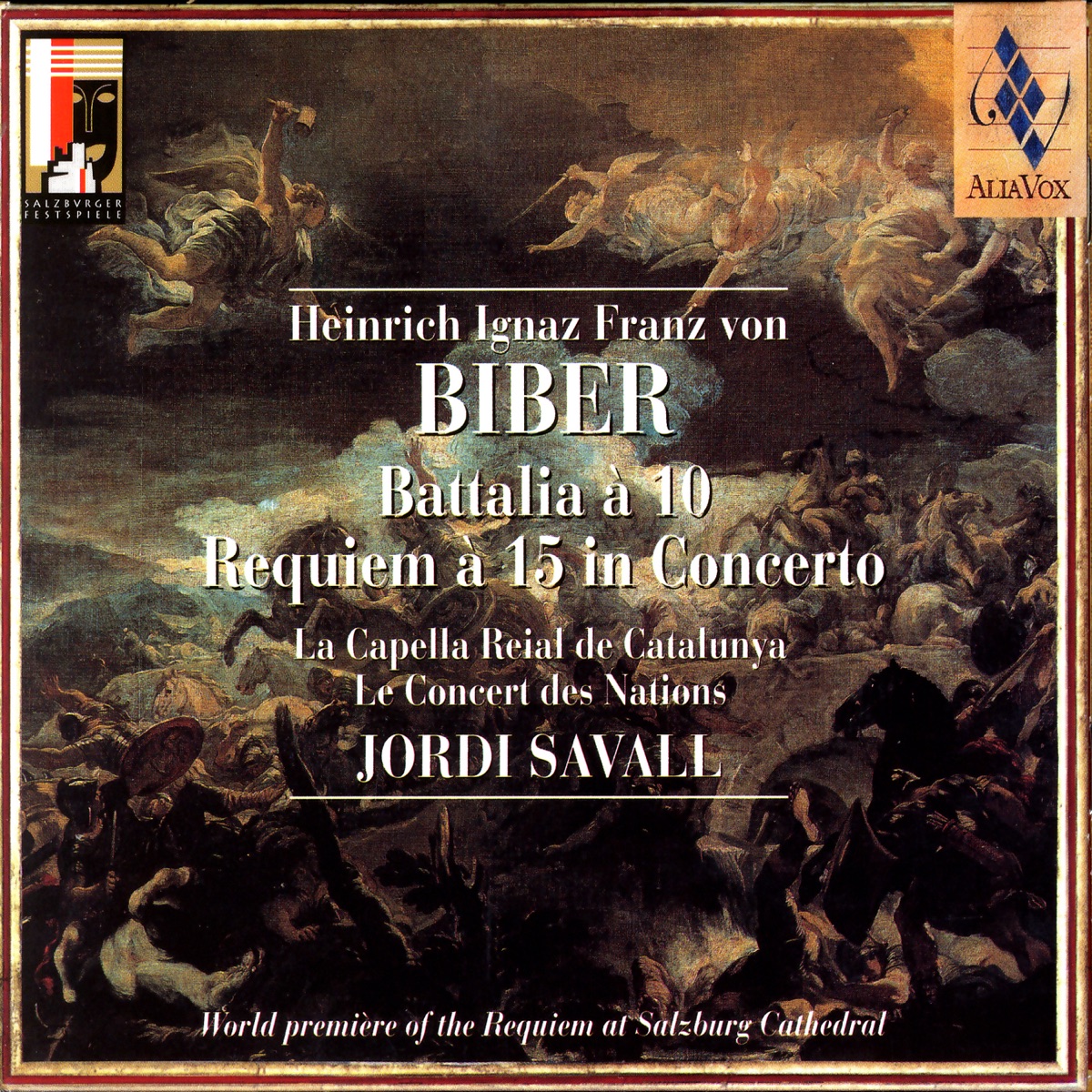 Biber: Battalia À 10 / Requiem À 15 In Concerto by Jordi Savall, La Capella Reial De Catalunya & Le Concert De Nations album cover
