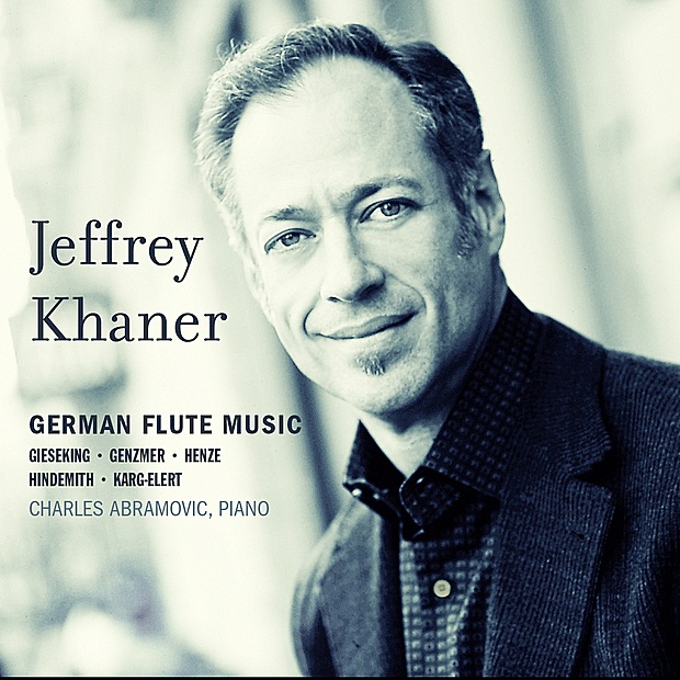 German Flute Music by Jeffrey Khaner & Charles Abramovic album cover