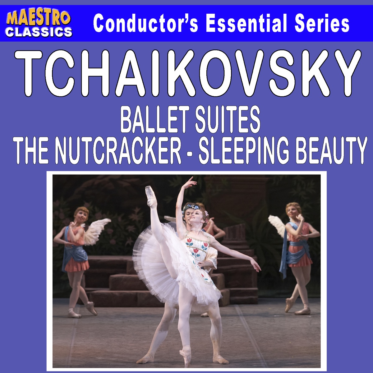 Tchaikovsky: Ballet Suites - The Nutcracker and Sleeping Beauty by Munich Symphony Orchestra, Nuremberg Symphony Orchestra, Rato Tscupp, Zsolt Deaky & Hanspeter Gmür album cover
