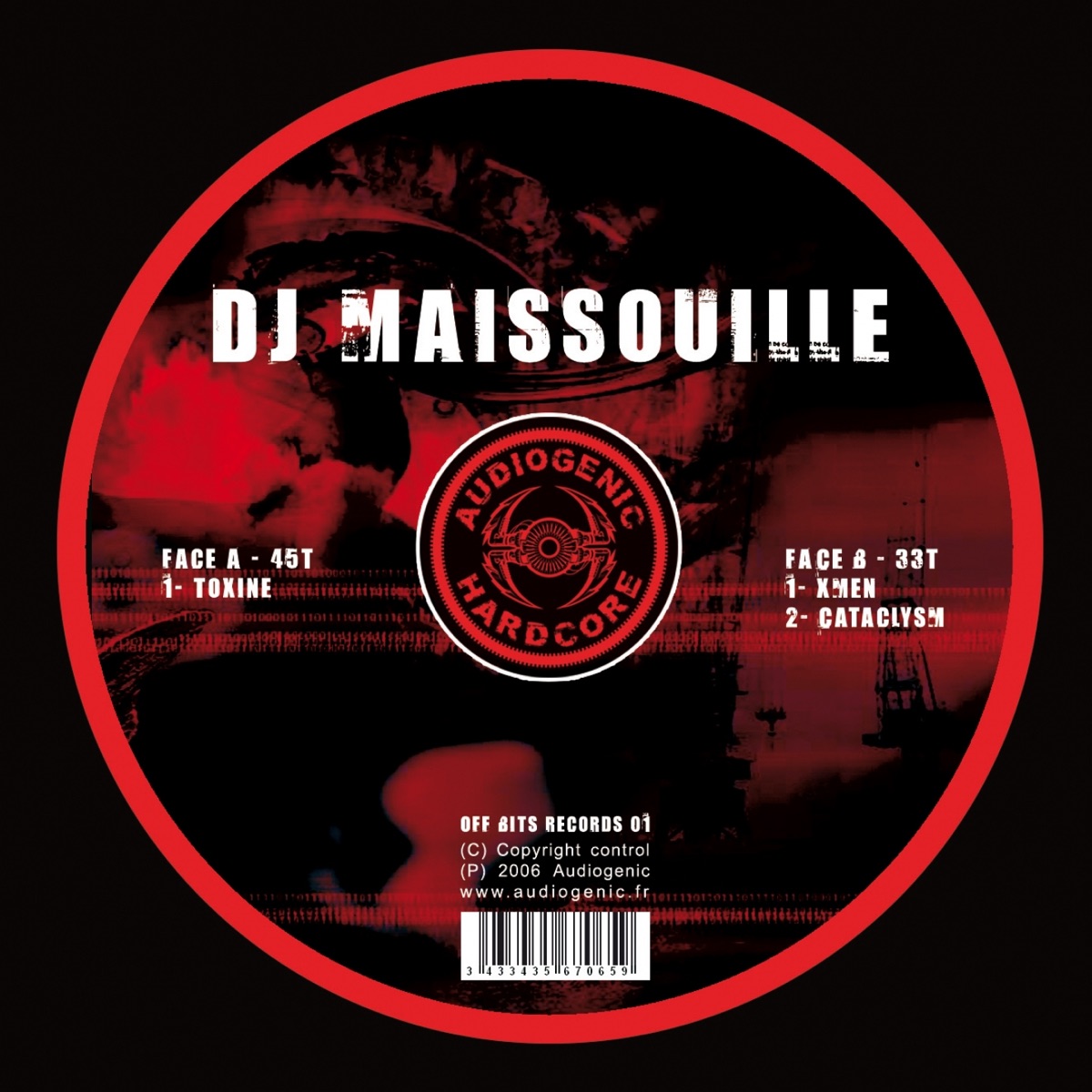 Toxine EP by Maissouille album cover