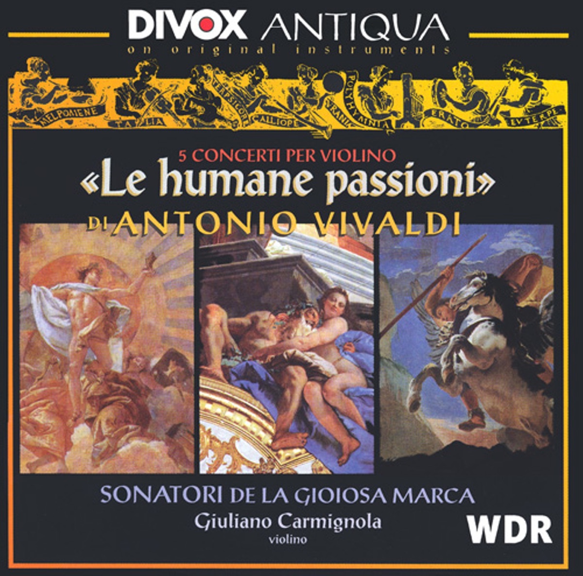 Vivaldi: Violin Concertos, Rv 180, 199, 234, 271 and 277 - Concerto for Strings In G Minor, Rv 153 by Sonatori de la Gioiosa Marca & Giuliano Carmignola album cover