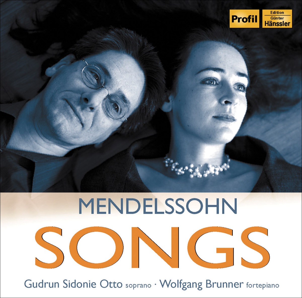 Mendelssohn, Felix: Lieder by Gudrun Sidonie Otto & Wolfgang Brunner album cover
