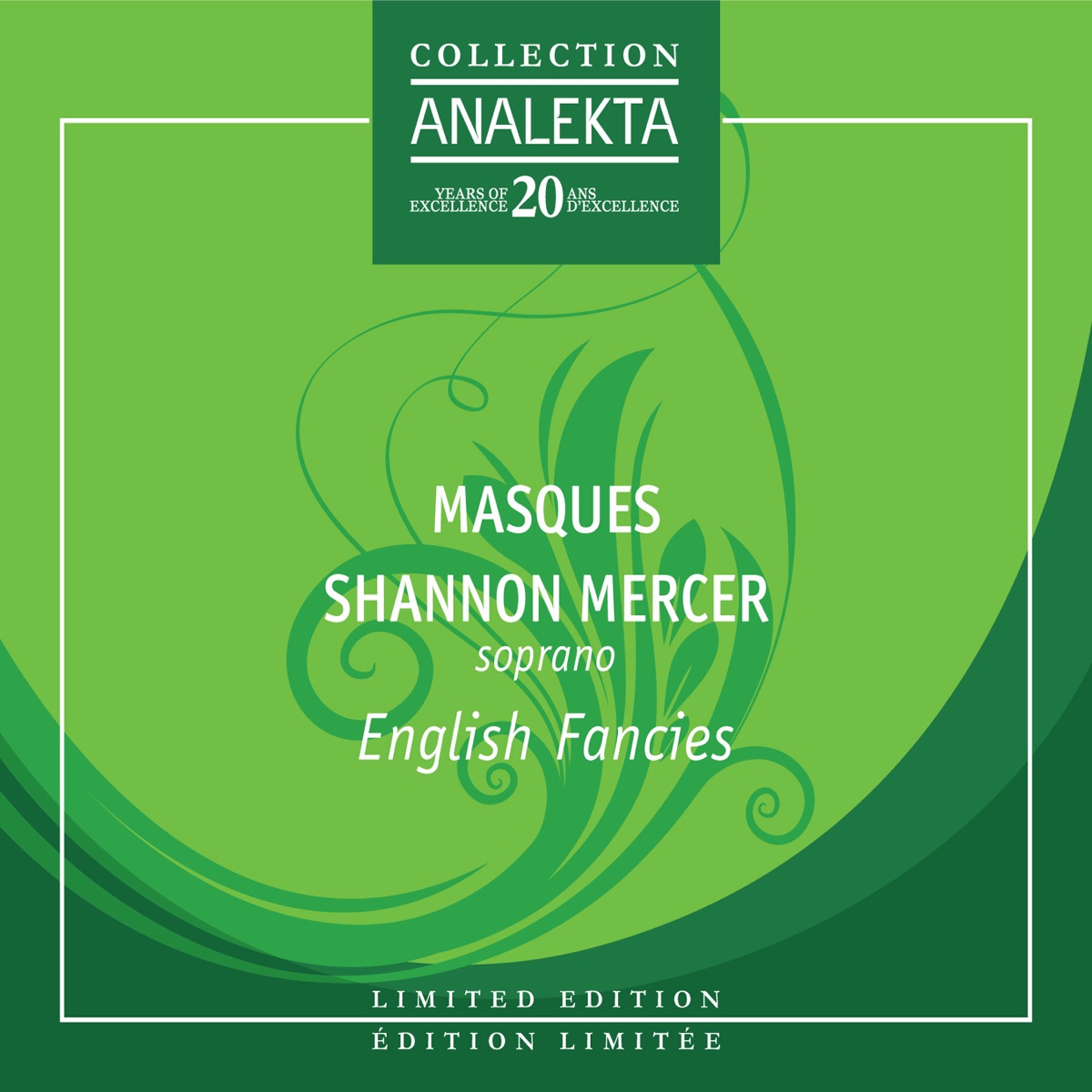 English Fancies by Shannon Mercer, Masques & Olivier Fortin album cover
