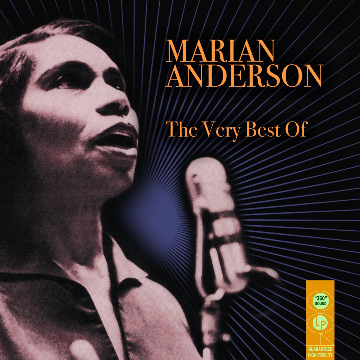 The Very Best Of by Marian Anderson album cover