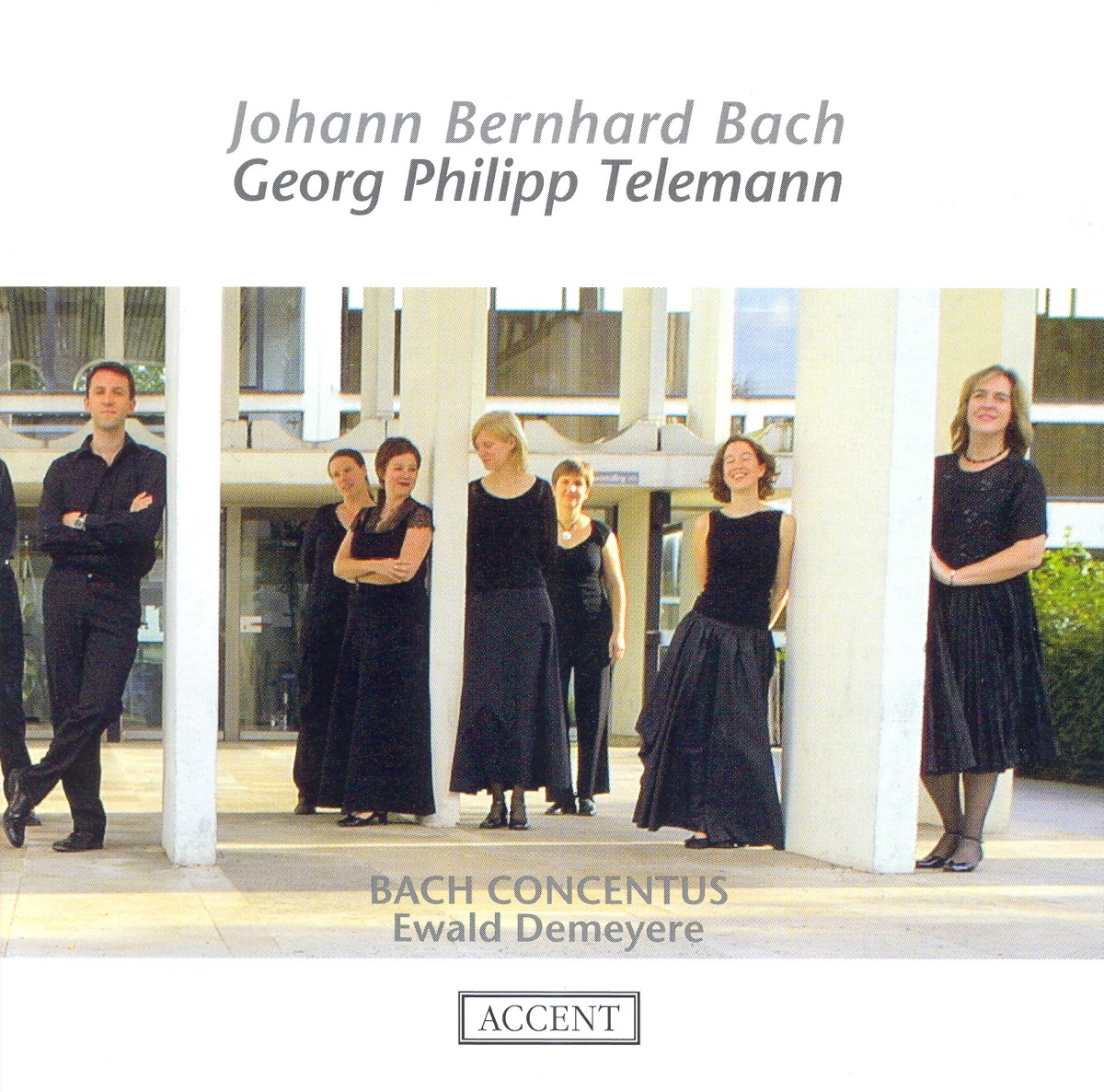 J.B. Bach: Overtures - Telemann: Overtures, TWV 55:E2, TWV 55:e10 & TWV 55:F14 by Ewald Demeyere & Bach Concentus album cover