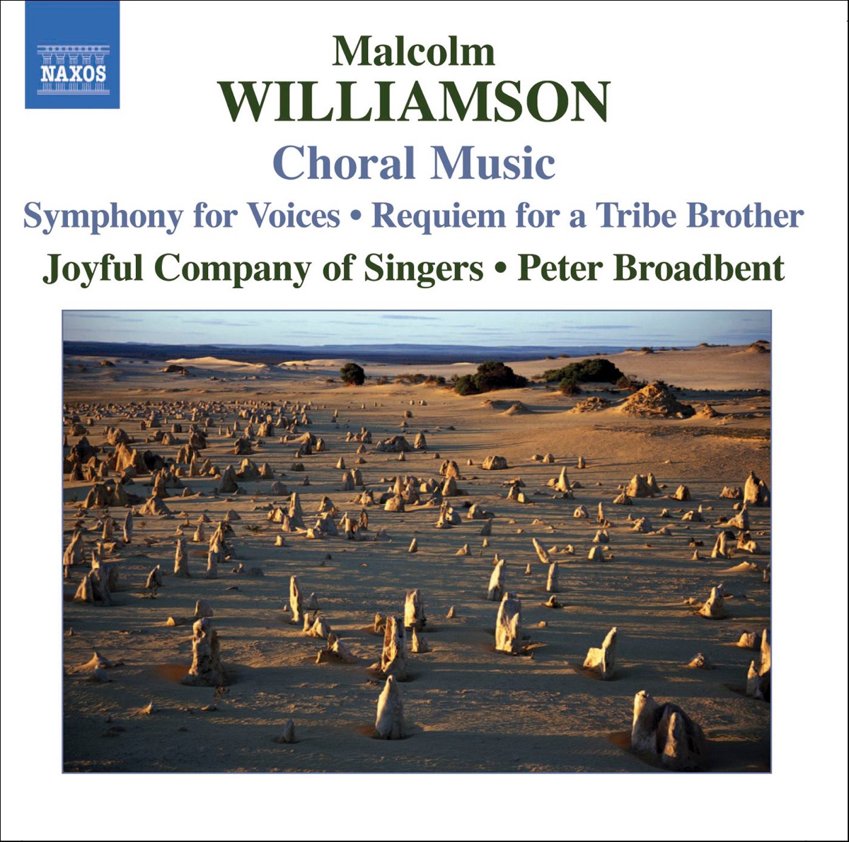 Williamson: Choral Music by Joyful Company of Singers, Kathryn Cook & Peter Broadbent album cover