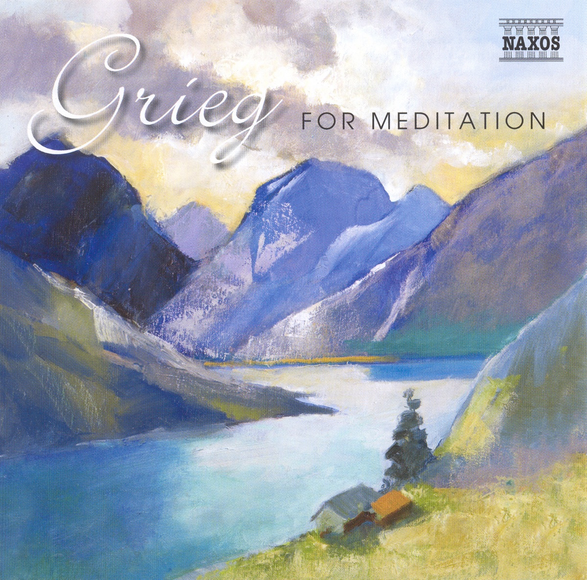 Grieg for Meditation by Mats Rondin, Norrköping Symphony Orchestra, Nora Shulman, Judy Loman, Adrian Leaper, Capella Istropolitana, Einar Steen-Nøkleberg, Richard Studt, Bournemouth Sinfonietta, Jenő Jandó, Takako Nishizaki, Richard Edlinger, Slovak Philharmonic Orchestra, Henning Kraggerud, Bjarte Engeset, Razumovsky Symphony Orchestra, Jerzy Maksymiuk & BBC Scottish Symphony Orchestra album cover