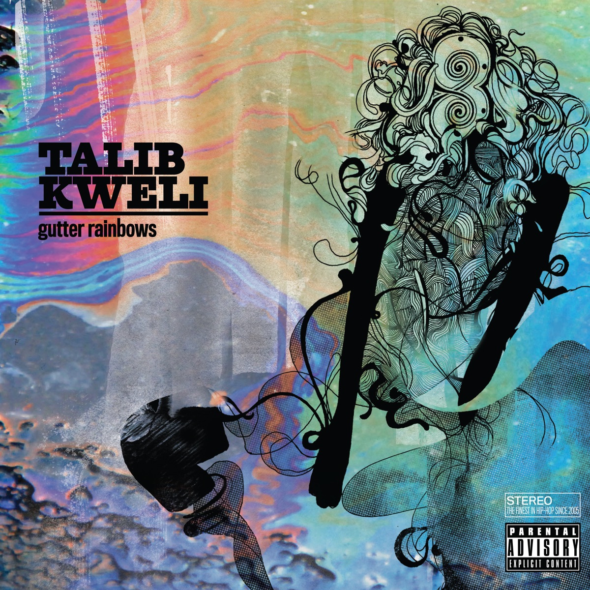 Gutter Rainbows by Talib Kweli album cover