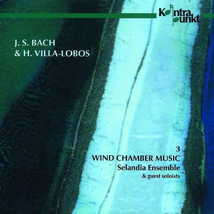 Bach, Villa-Lobos: Wind Chamber Music, Volume 3 by Selandia Ensemble, Lars Hannibal, Ingrid Holck, Allan Bendsen, Amalie Malling, Bo Sand, Klas Sjoblom, Helen Davies, Per Egholm & Niels Eje album cover