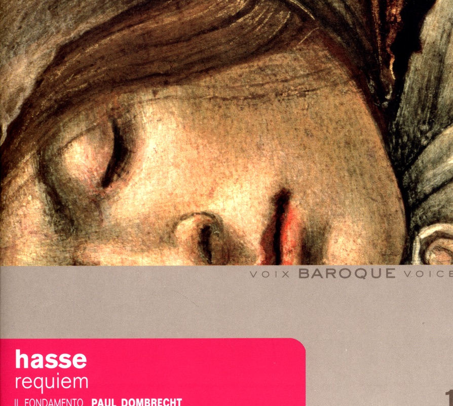 Hasse: Requiem by Il Fondamento, Paul Dombrecht & Johann-Adolf Hasse album cover