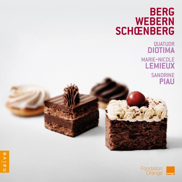 Schoenberg, Berg, Webern,Quatuor Diotima by Quatuor Diotima, Sandrine Piau & Marie-Nicole Lemieux album cover