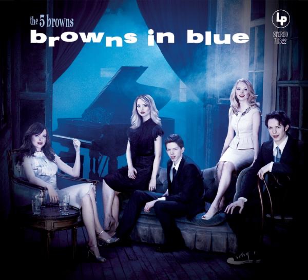Browns In Blue by The 5 Browns album cover