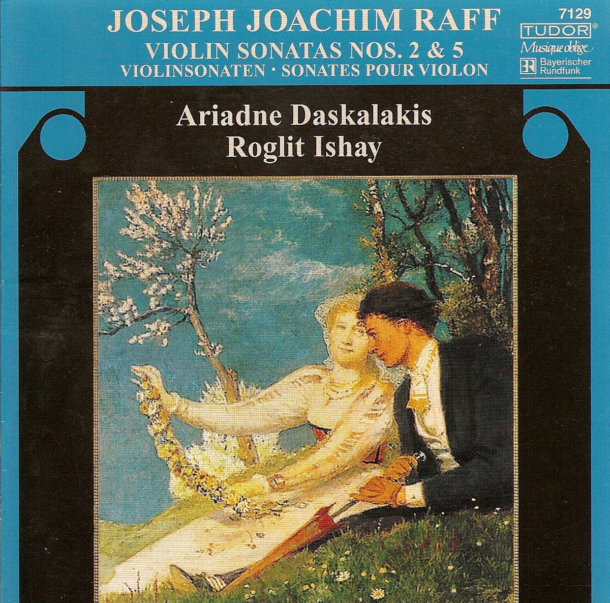 Raff: Violin Sonatas Nos. 2 and 5 by Roglit Ishay & Ariadne Daskalakis album cover