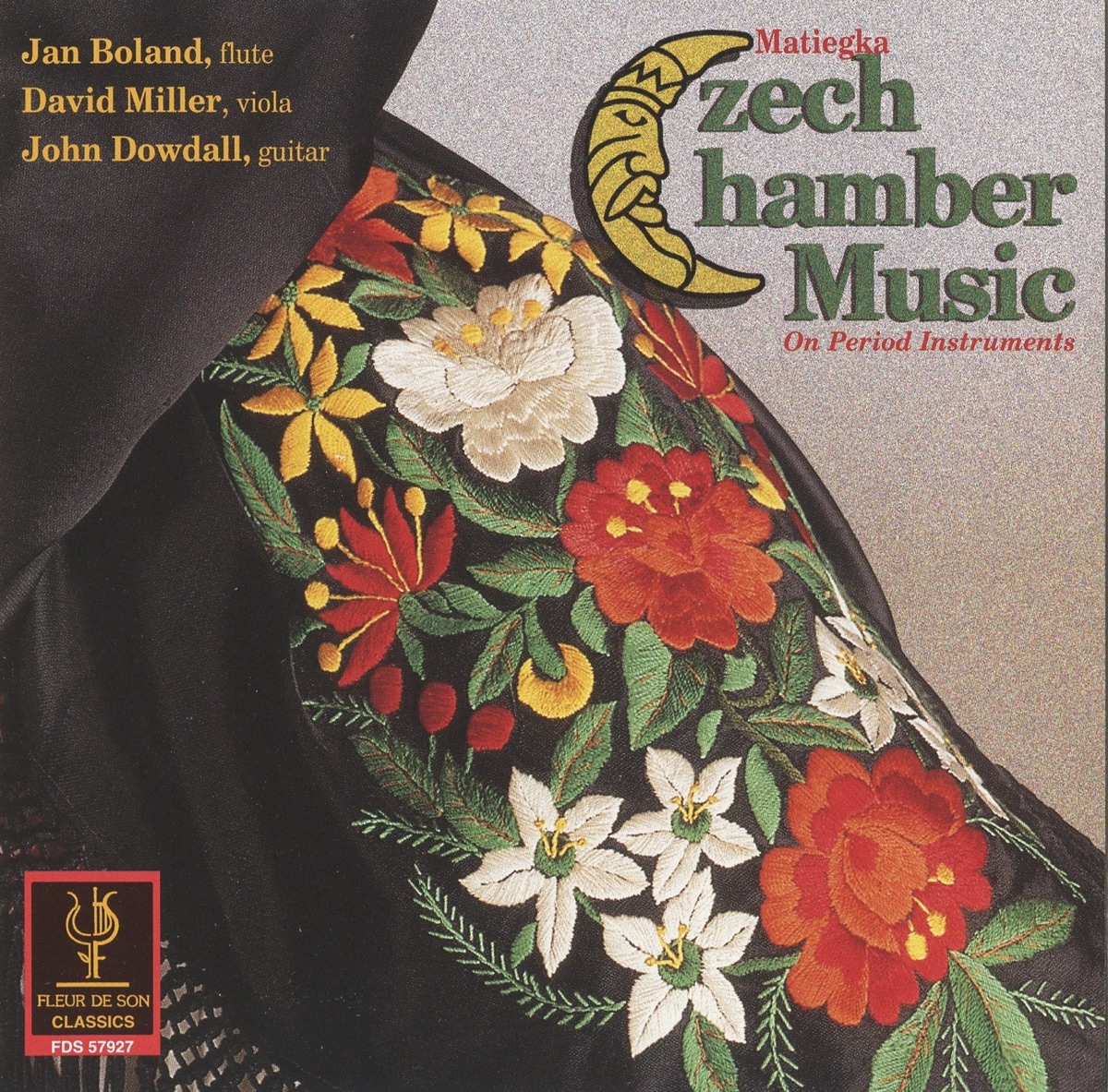 Matiegka: Czech Chamber Music by David Miller, John Dowdall & Jan Boland album cover