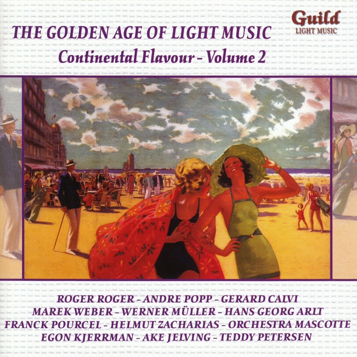 The Golden Age of Light Music: Continental Flavour - Vol. 2 by Various Artists album cover