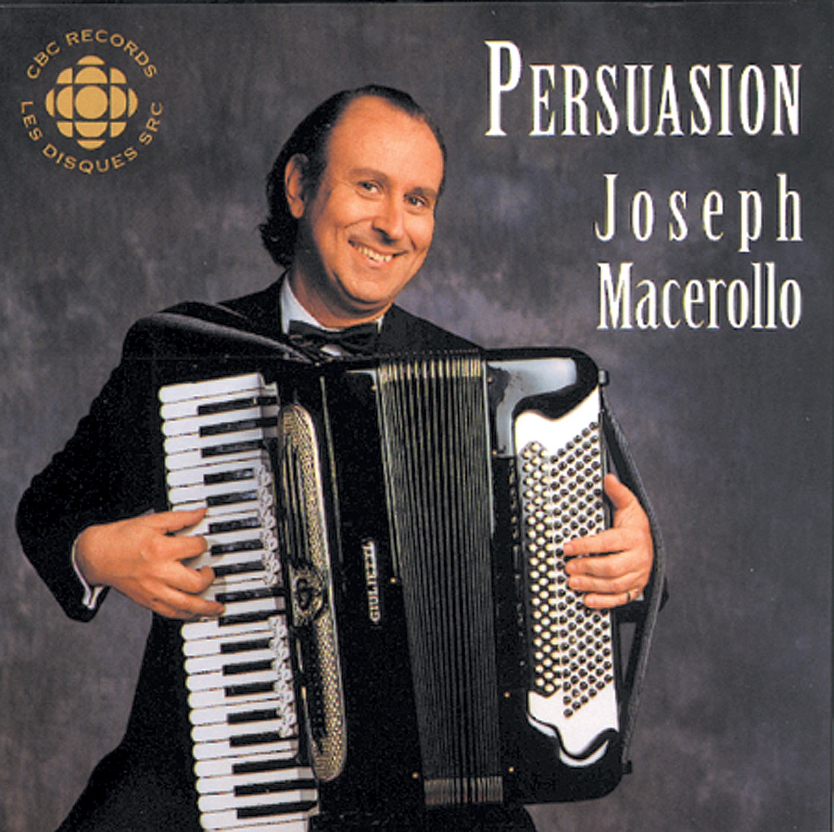 Symonds: Persuasion - Buczynski: Fantasy On Themes of the Past - Louie: Earth Cycles - Camilleri: Accordion Concerto by Erica Goodman, Joseph Macerollo, Beverley Johnston, Robert W. Stevenson, Gary Kulesha & Composers' Orchestra album cover