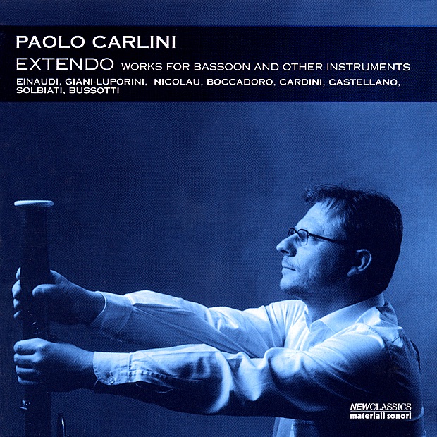 Extendo: Works for Bassoon and Other Instruments by Paolo Carlini album cover