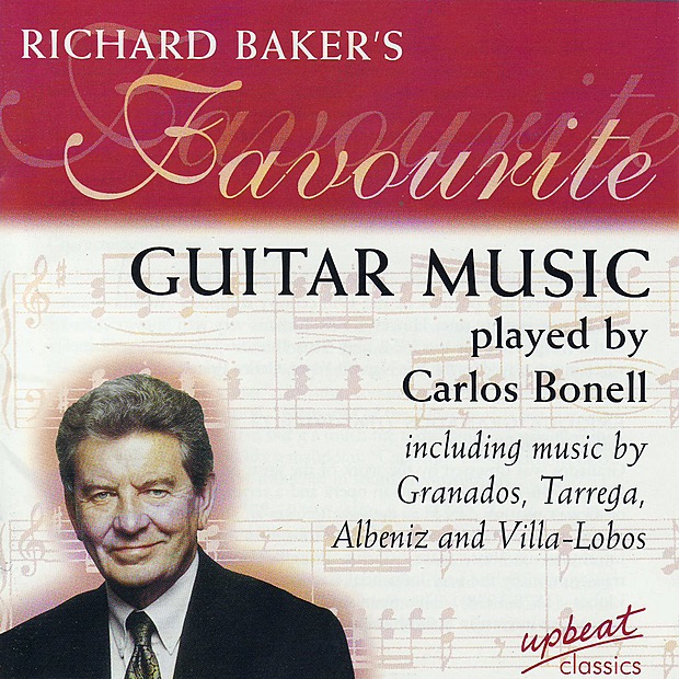 Richard Baker's Favourite Guitar Music by Carlos Bonell album cover