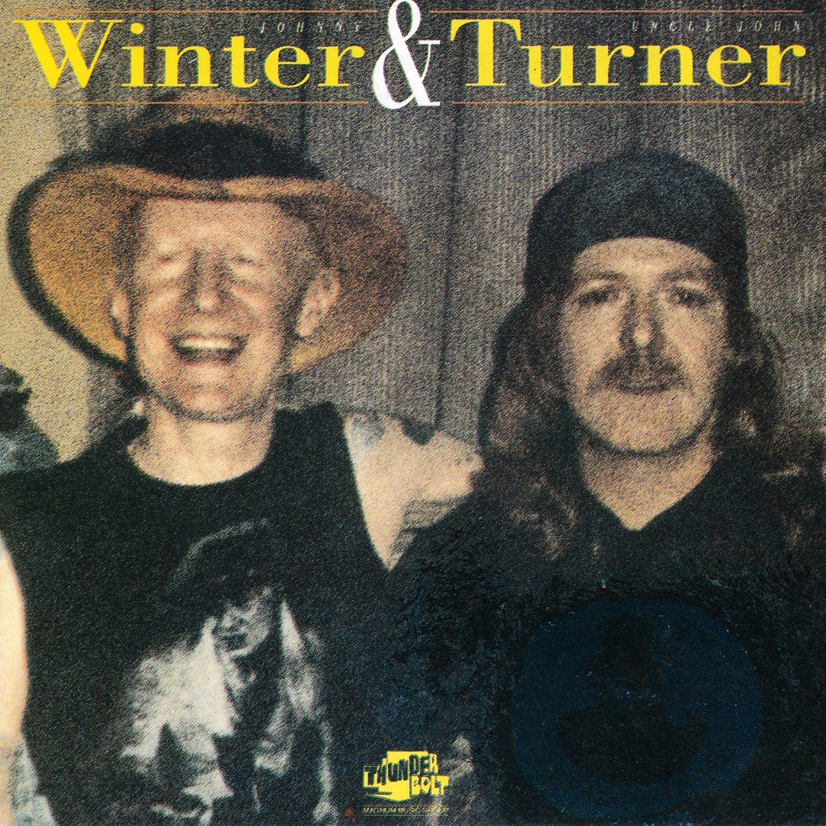 Back in Beaumont by John Turner & Johnny Winter album cover