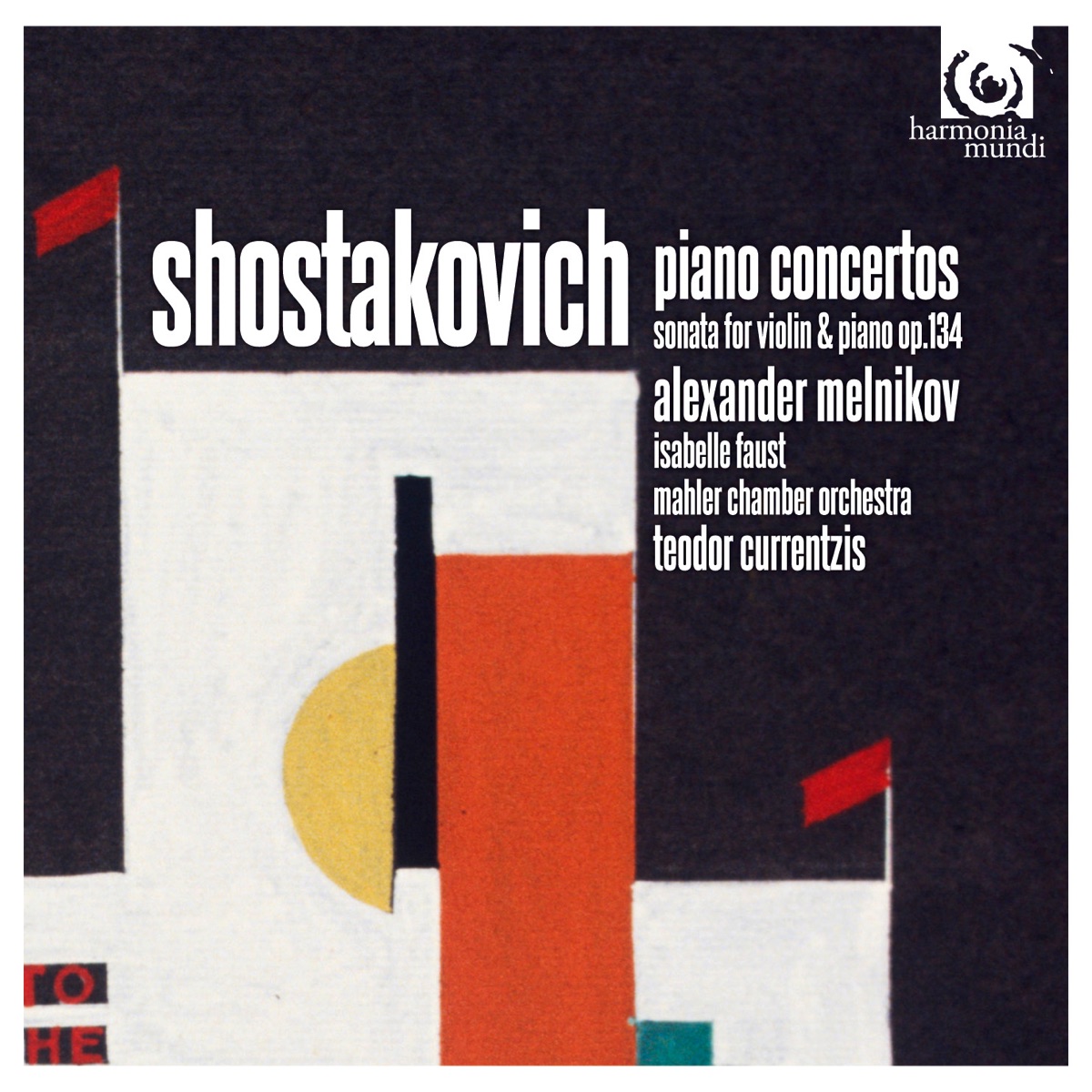 Dmitri Shostakovich: Piano Concertos by Alexander Melnikov album cover