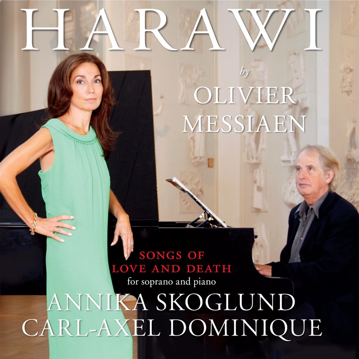 Harawi by Carl-Axel Dominique & Annika Skoglund album cover