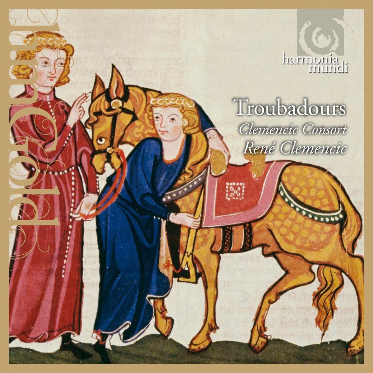 Troubadours by Clemencic Consort & René Clemencic album cover