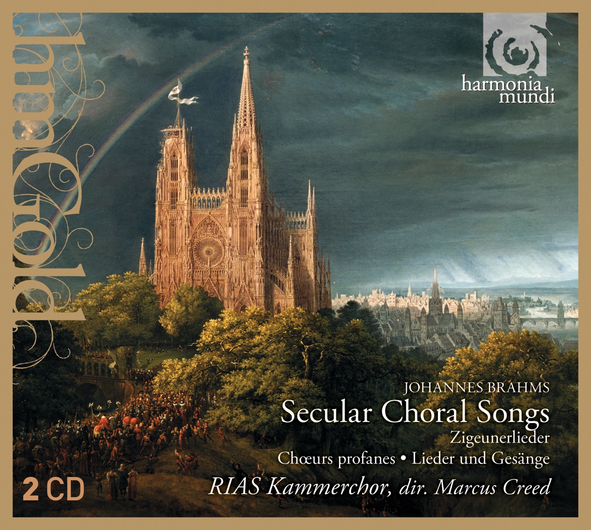 Brahms: Choral Works by RIAS Kammerchor & Marcus Creed album cover