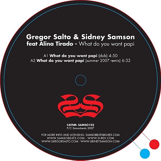 What Do You Want Papi - EP by Gregor Salto & Sidney Samson album cover