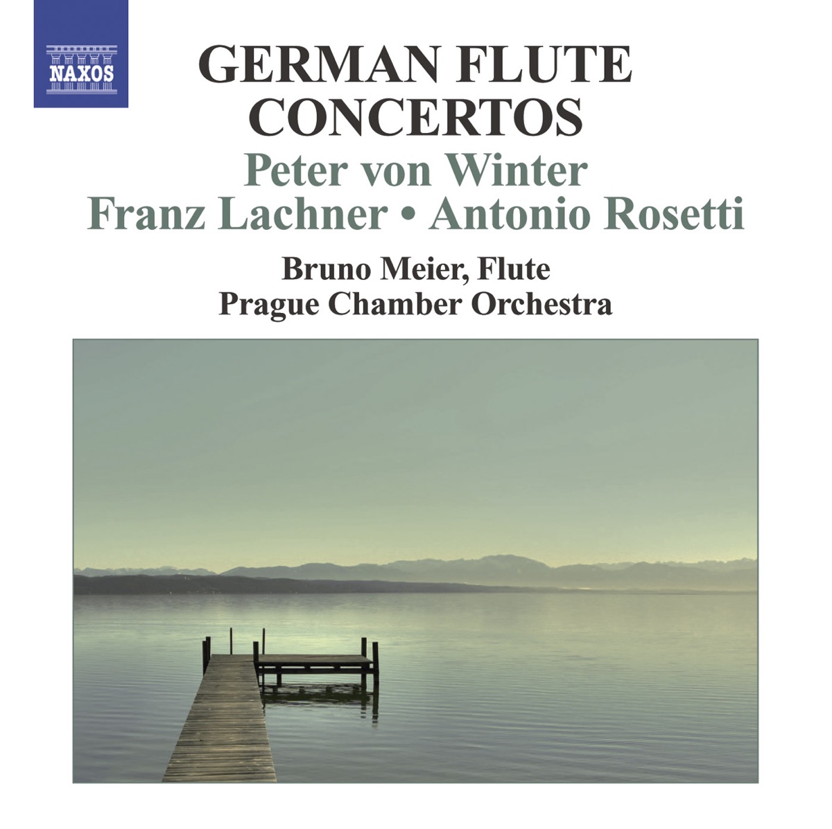 German Flute Concertos by Bruno Meier, Prague Chamber Orchestra & Jaroslav Tuma album cover