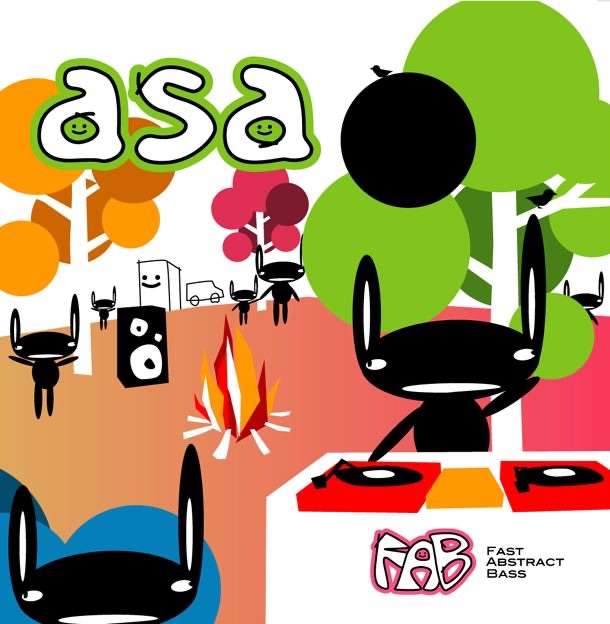 FAST ABSTRACT BASS by asa album cover