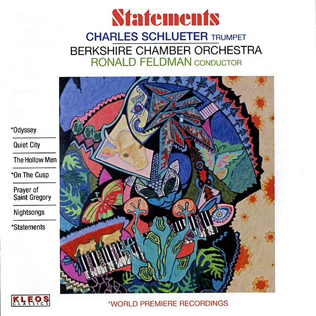 Statements by Charles Schlueter, Berkshire Chamber Orchestra & Ronald Feldman album cover