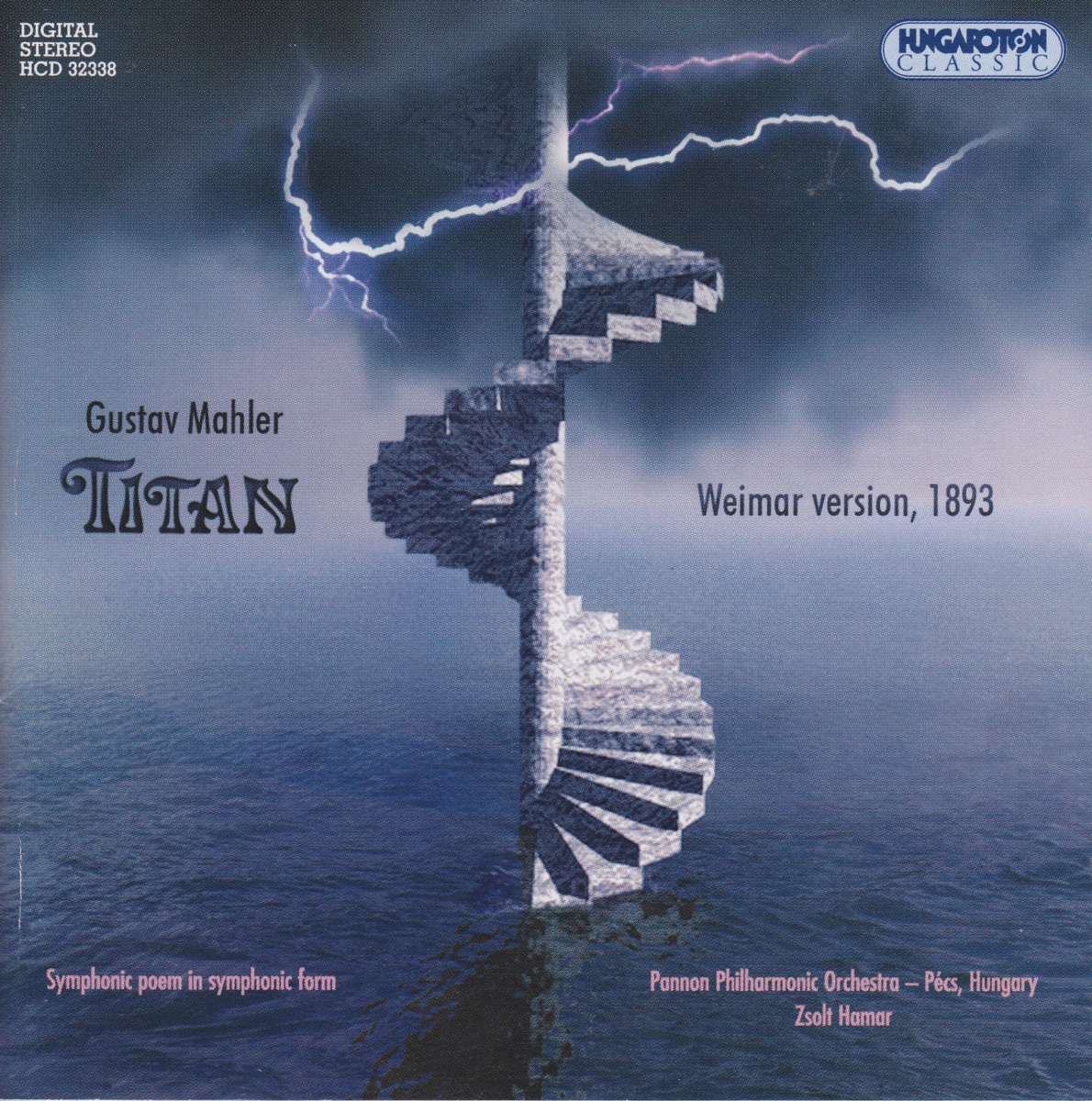 Titan by Pannon Philharmonic & Zsolt Hamar album cover