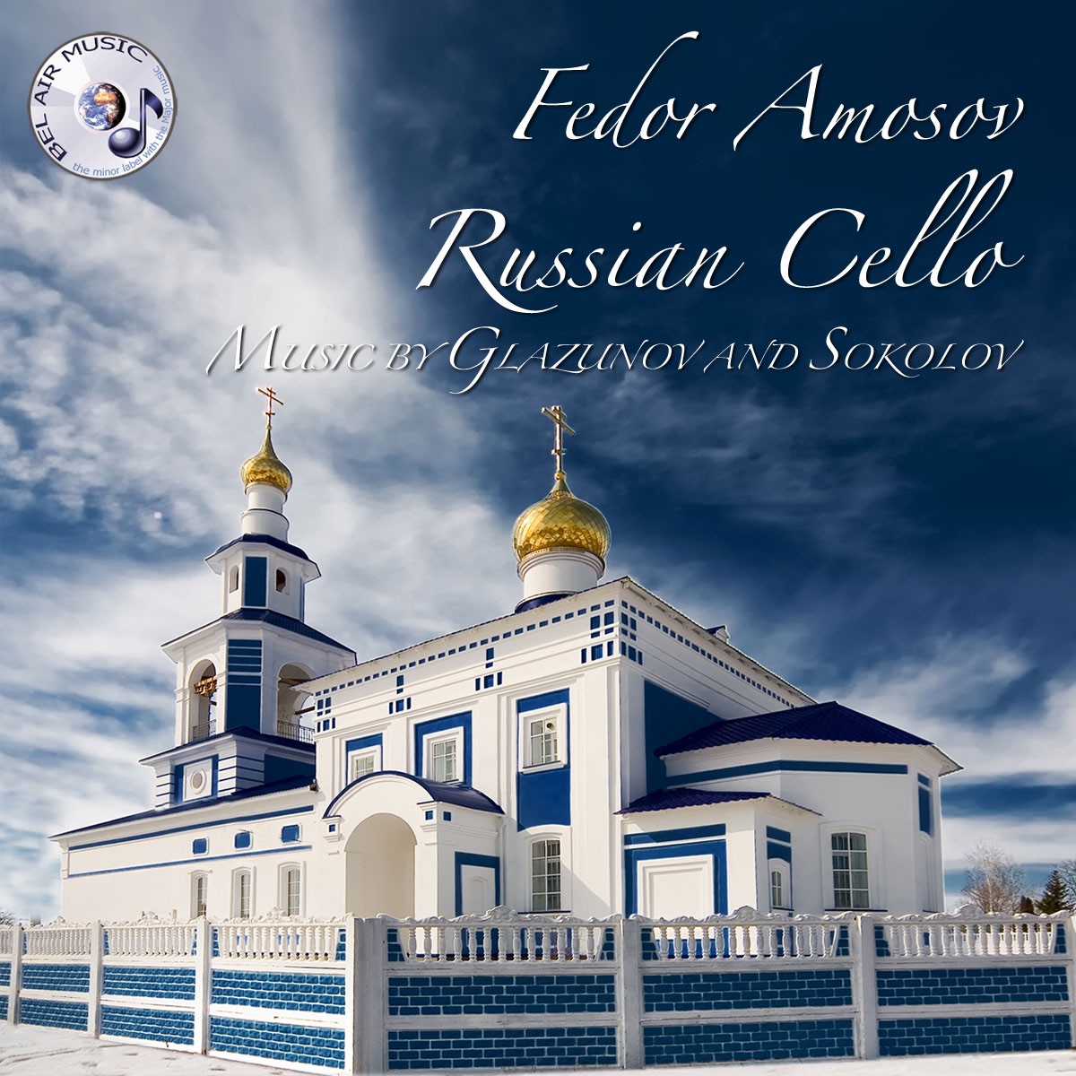 Russian Cello (Glazunov and Ivan Sokolov) by Fedor Amosov & Jen-Ru Sun album cover