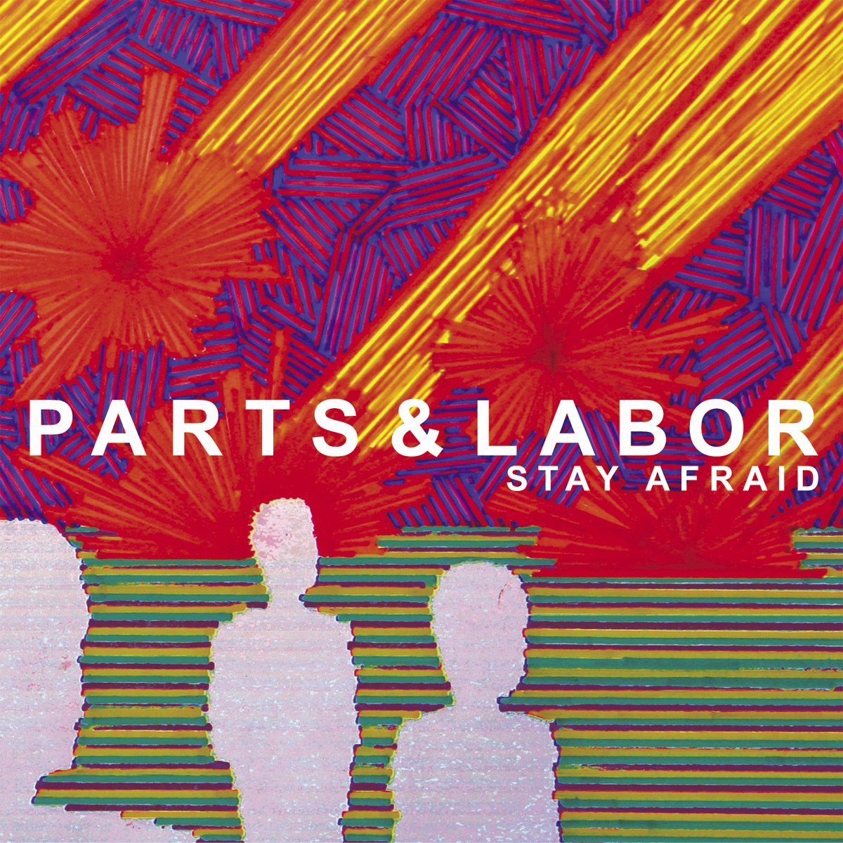 Stay Afraid by Parts & Labor album cover